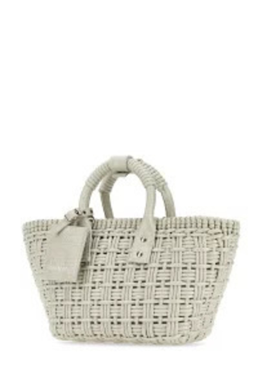 Balenciaga Bistro Bag Sand Tan Handbag Raffia Tan